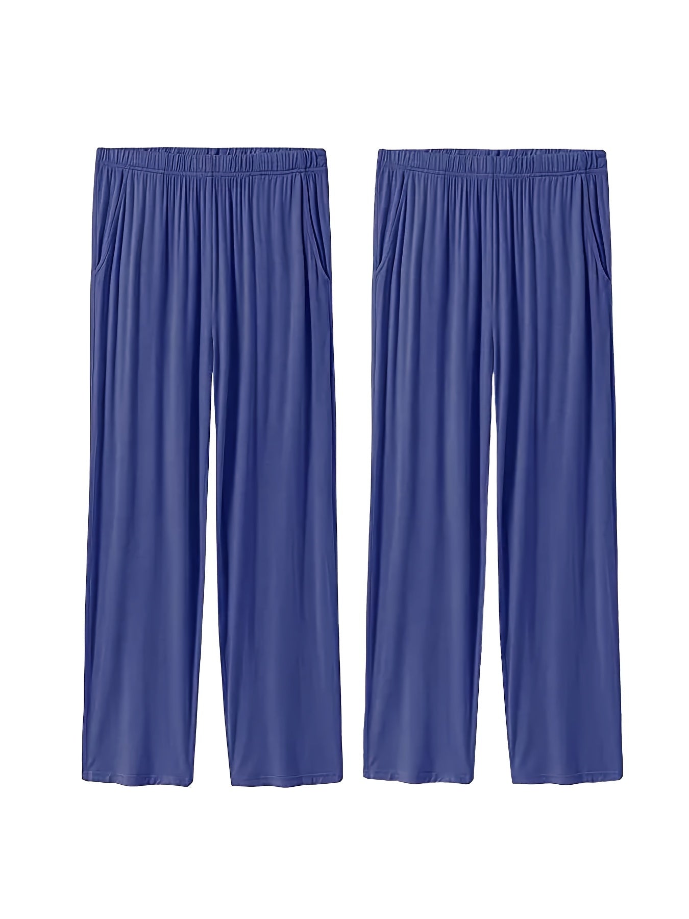 Wide Leg Casual Sports Pants With Pocket Comfortable Stretchy Casual Running Pan