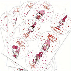 60pcs Theme Gift Hanging Party Stickers