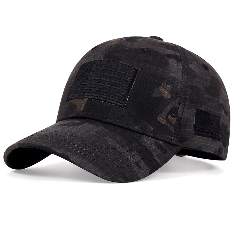 Men's Camouflage Woven Baseball Cap