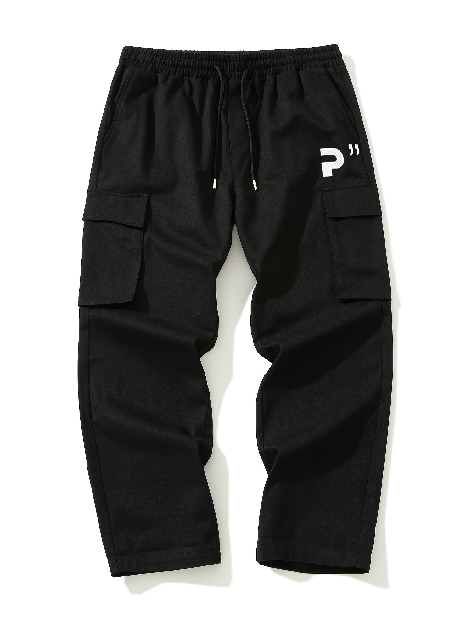 Men s Abstract Print Cropped Cargo Pants