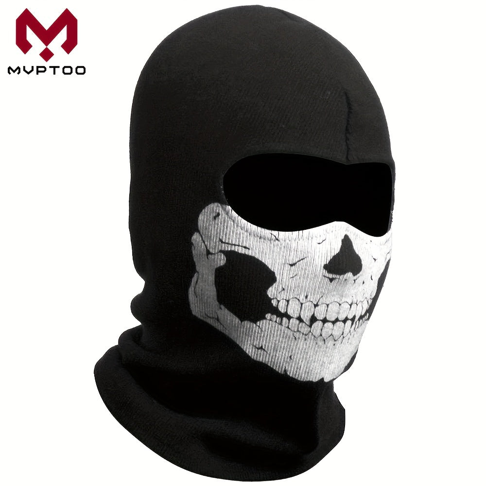 3D Skeleton Scary Skull Ghost Balaclava Face Mask For Halloween Party