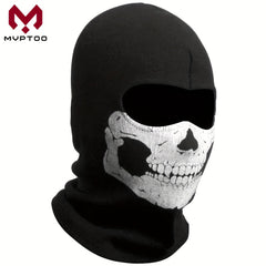 3D Skeleton Scary Skull Ghost Balaclava Face Mask For Halloween Party