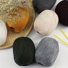 1pc Cashmere Yarn For Knitting Sweater And Scarf 90% Soft Fine Yarn 50g