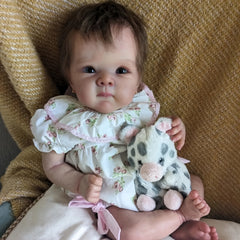 Adorable Reborn Dolls with Soft Touch and Rooted Hair - Family Gift