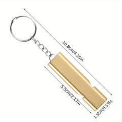 3 Packs Emergency Whistles - Waterproof Distress Whistle for Outdoor