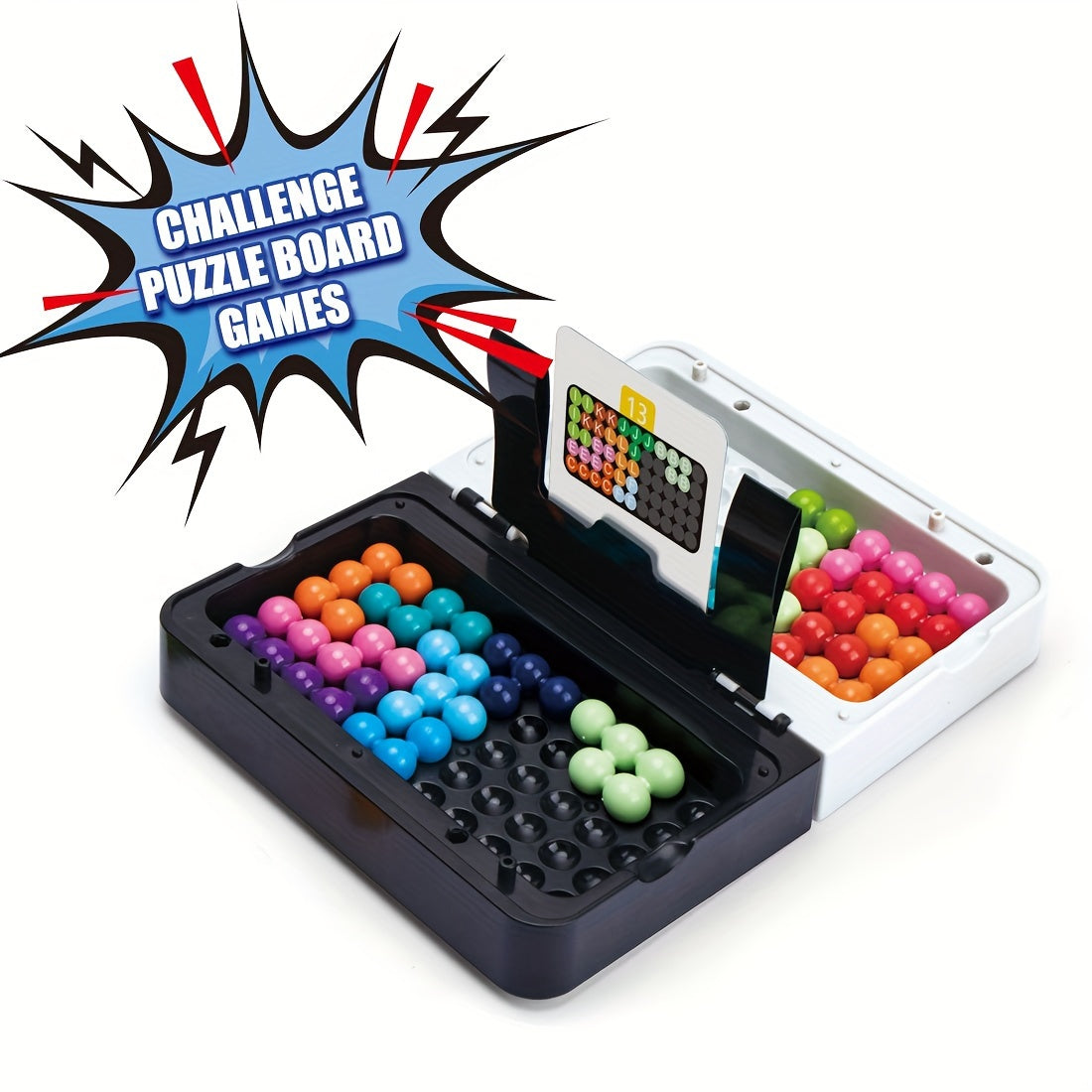 Augenweide IQ Battle Brain Teaser Game with Case