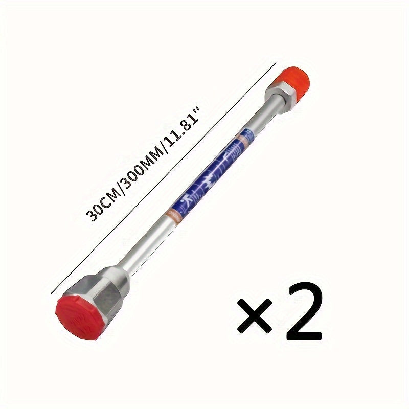 2pcs Extension Pole For Airless Paint Sprayer Guns Lightweight High Strength