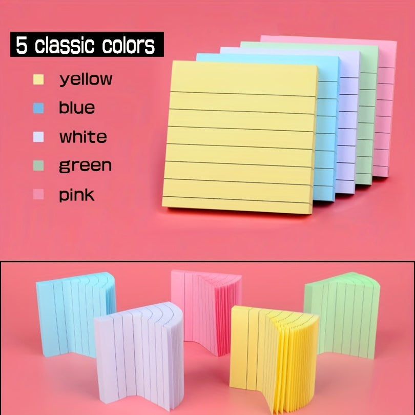 10 Pastel Sticky Notes 3x3 Pads Adhesive Memo Stickers