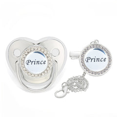 Baby Bright Princess Drill Pacifier Weaning Artifact