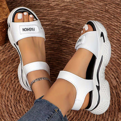 Summer Sandals Women Non slip Soft Bottom Sports Thick Bottom Sandals