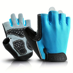 Men's Summer Cycling Gloves Anti-slip Half-finger Fitness Yoga