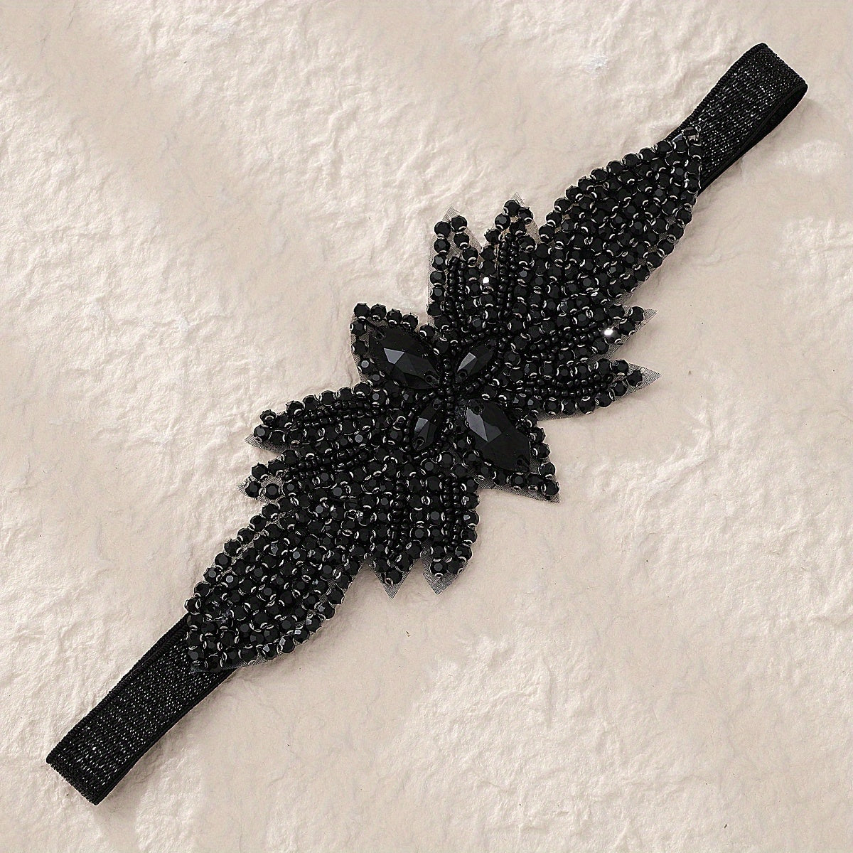 Elastic Rhinestone Headband for Women