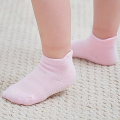 6 Pairs Anti Slip Baby Socks, Ankle Grip, Girls Boys