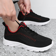 Men's Lace up Sneakers Lightweight Athletic Shoes
