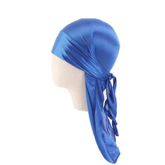 Kids Silk Sleep Cap Boys Pirate Cap Girls Headwraps