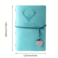 A6 Loose Leaf Journal Book 80 Sheets Removable Notebook