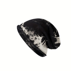 Tie Dye Hip Hop Slouchy Beanie Soft Chemo Hat