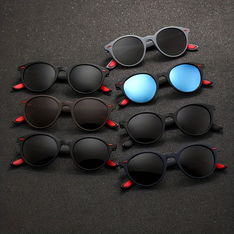 Round Sunglasses Casual Anti Glare Glasses UV400