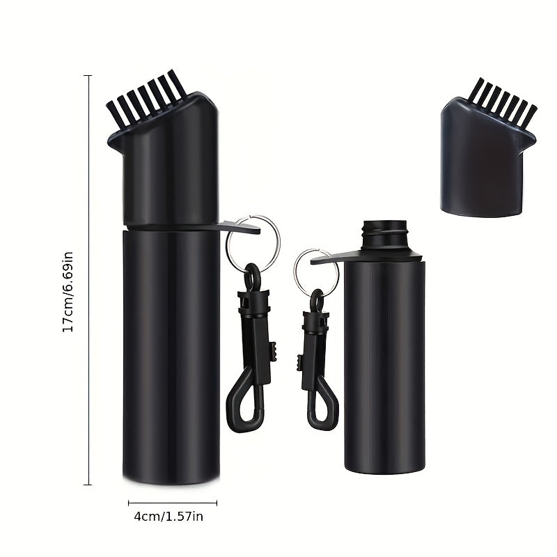 Portable Golf Club Cleaning Brush with Water Spray