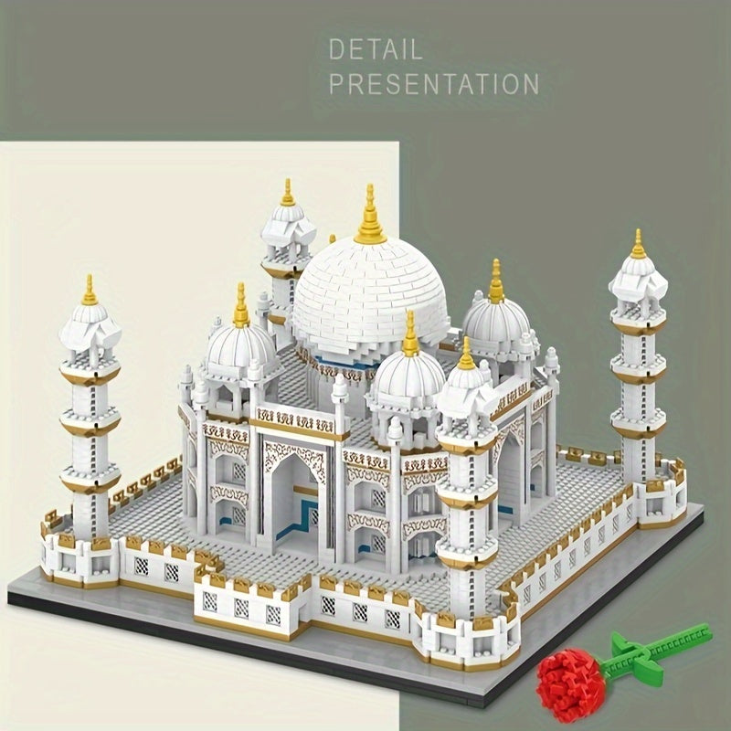 1100 pcs Taj Mahal Castle micro diamond building blocks