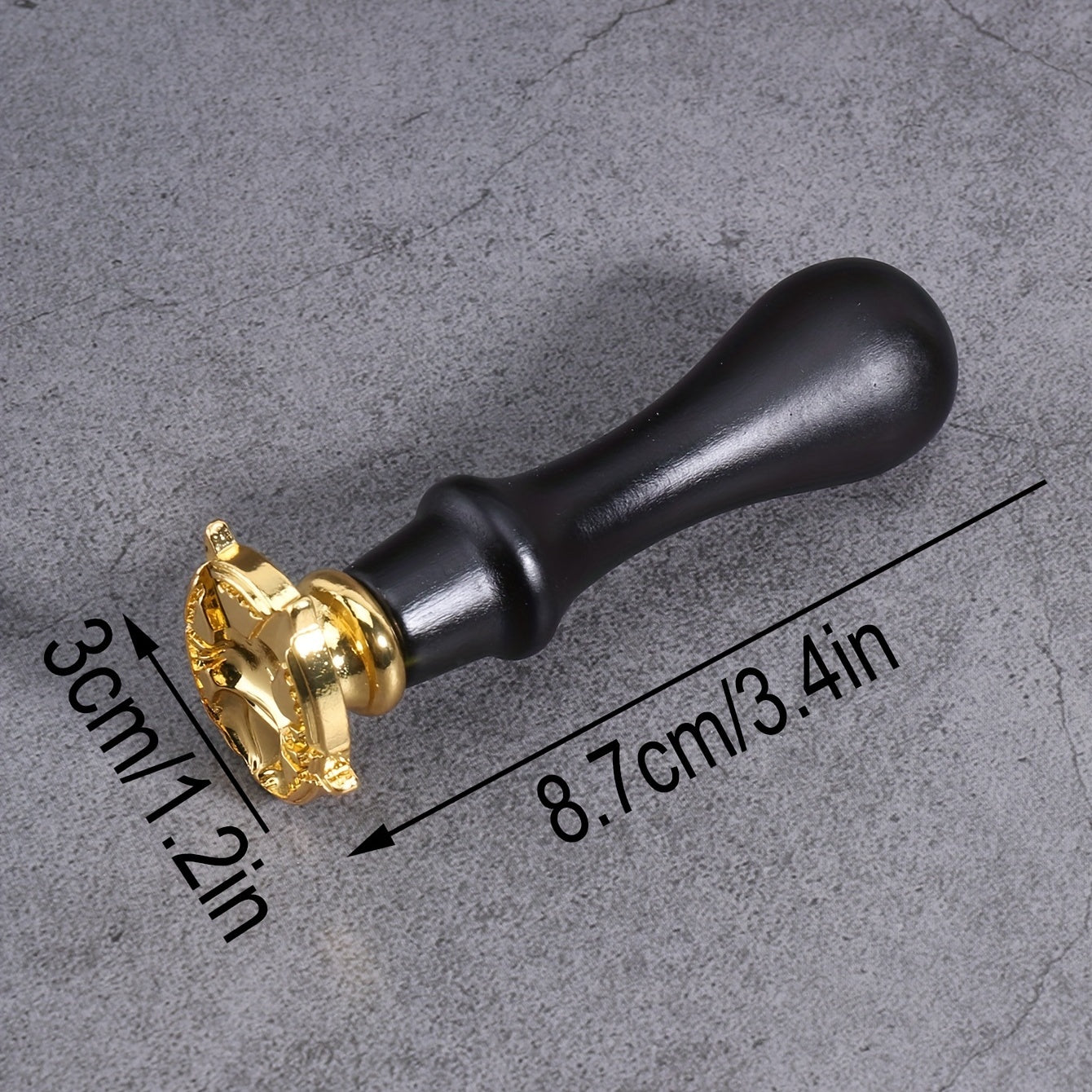 Easter Decoration Handle Rabbit Fire Paint Seal