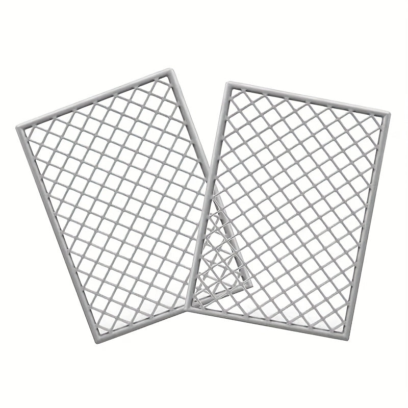 4pcs Metal Fence Panels for DIY Outdoor Projects and Home Security