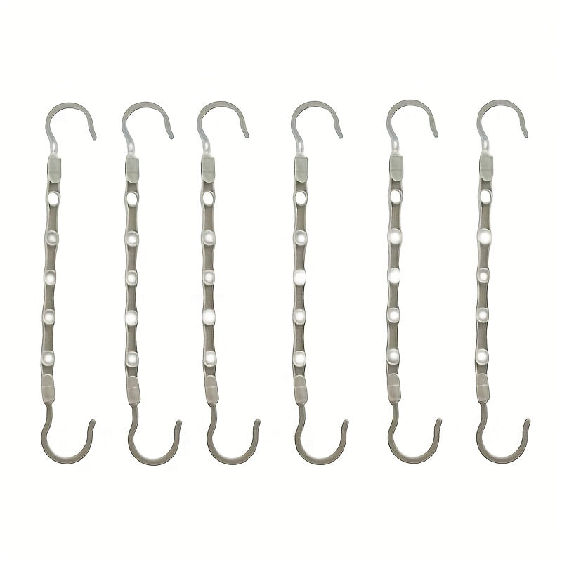 6 Packs Magic Hangers Closet Space Saver Hanger Organizer