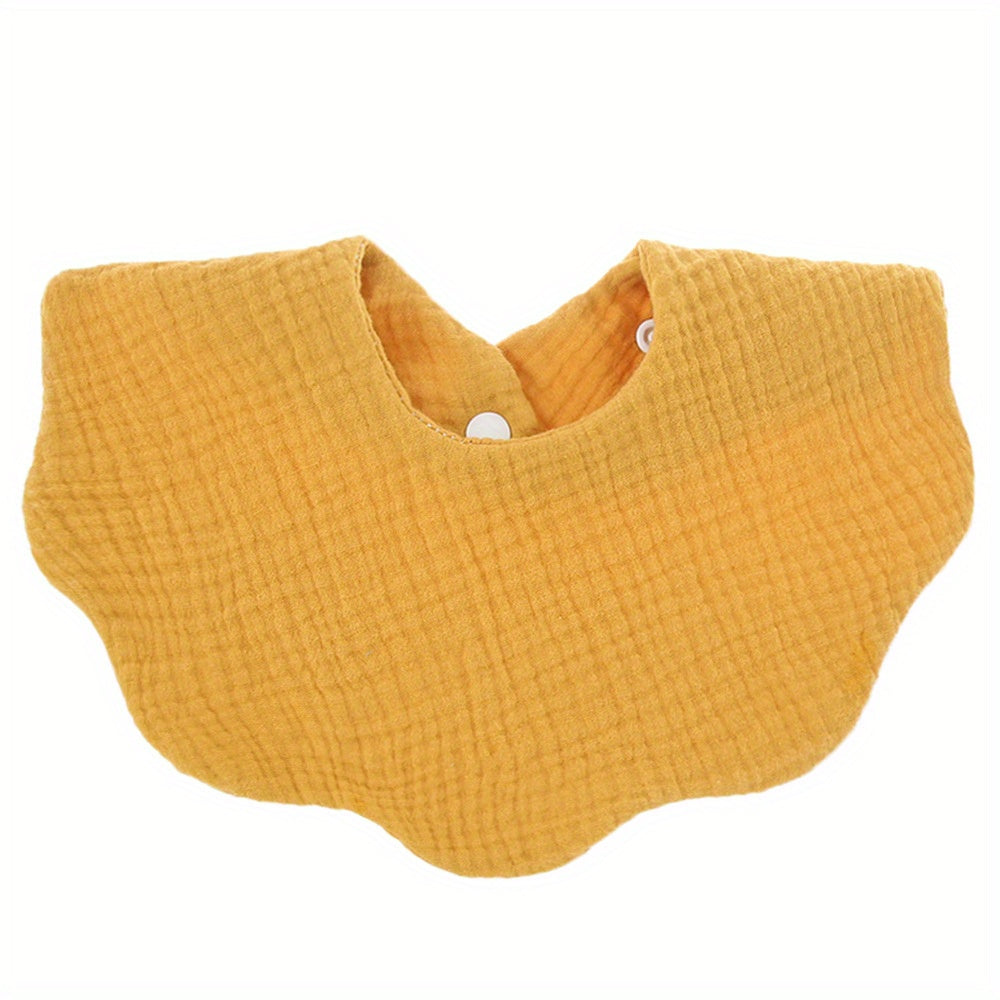 Soft Baby Feeding Bib and Washcloth Set