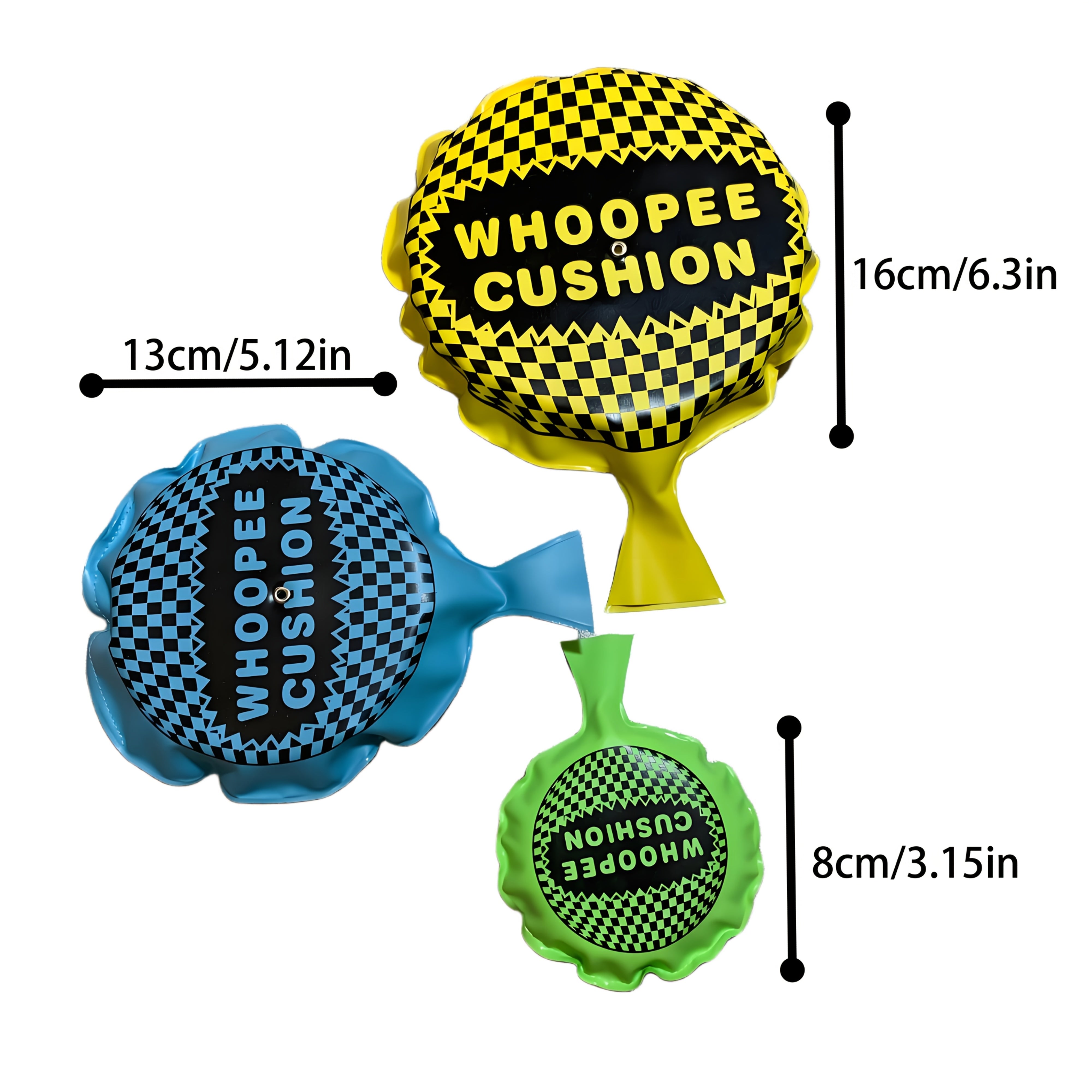Colorful Self Expanding Rubber Fart Cushion - Perfect April Fool's Gift