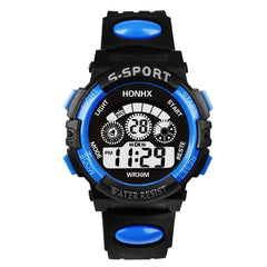 Kids Electronic Watch Sports Middle School Students Watch