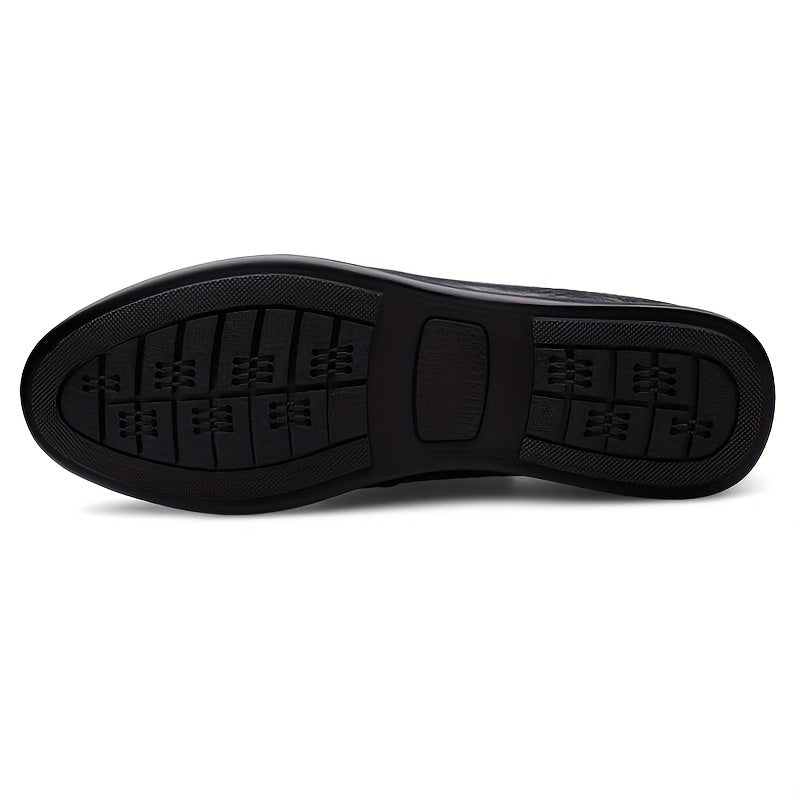 Men's No Tie Slip On Loafers Mesh Casual Outdoor Walking Shoes