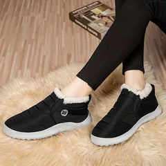 Women's Waterproof Ankle Boots Winter Snow Shoes