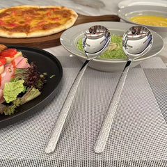 Stainless Steel Serving Spoon Set for Buffet Tea Kitchen