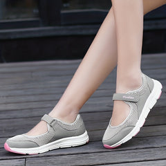 Girl's Breathable Casual Shoes Mesh Non Slip Comfy Sneakers