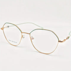 Retro Polygonal Frame Anti Light Glasses For Men Metal Frame