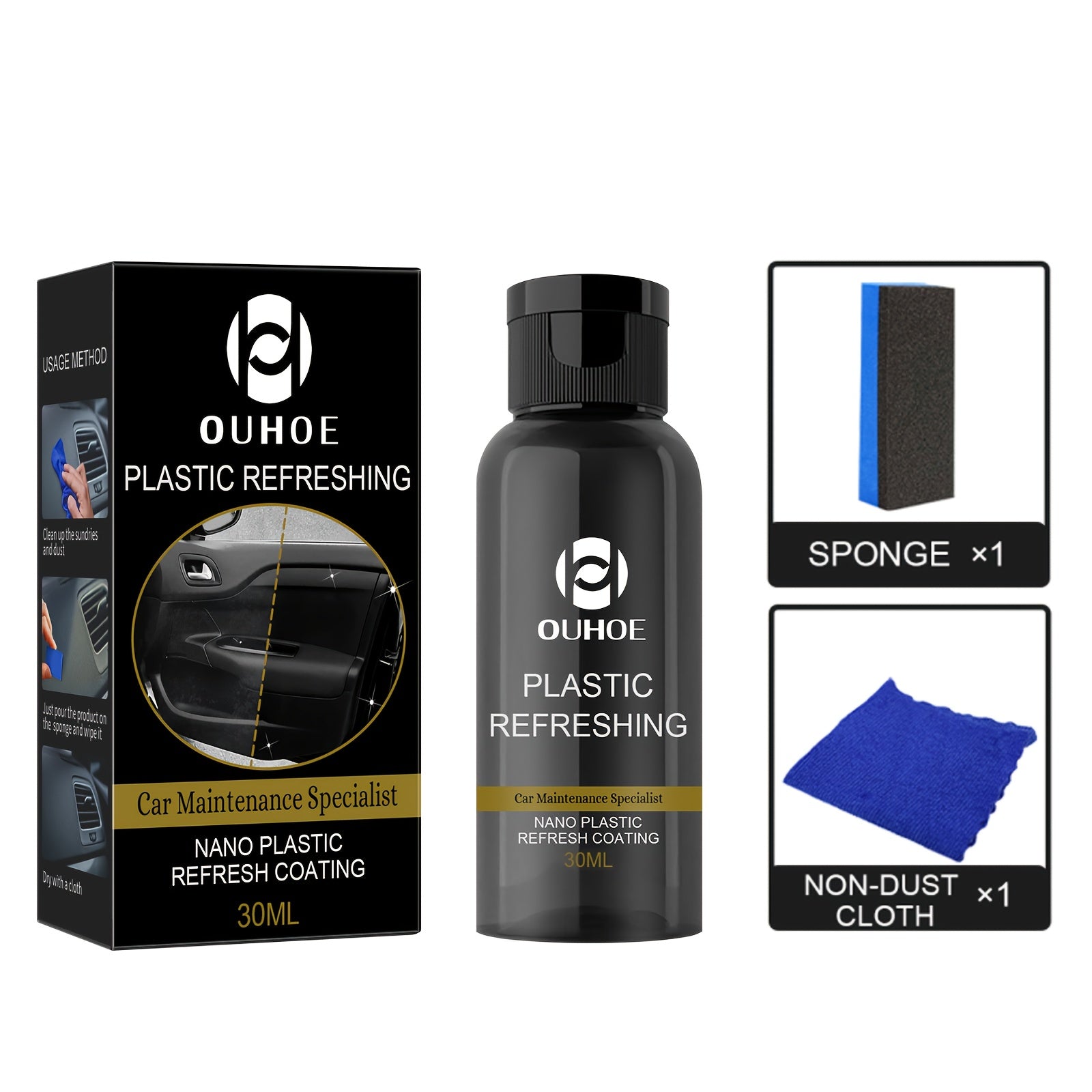 Plastic Retread Repair & Dust Nano Refreshing Coating