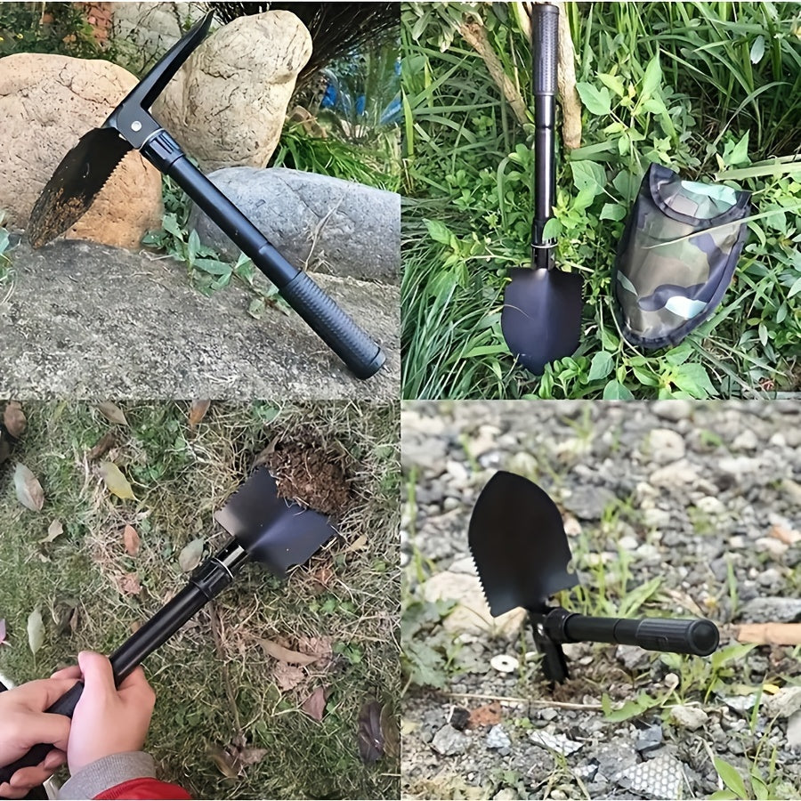Folding Shovel Portable Survival Tool for Camping Hiking