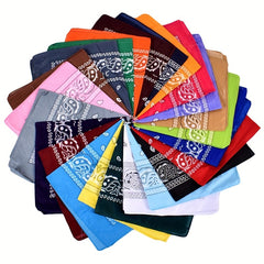 Hip Hop Bandana Paisley Print Multifunctional Scarf for Women & Men