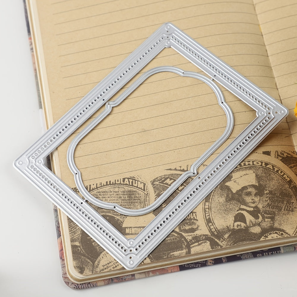 Metal Cutting Dies Rectangular Frame Stencils DIY Scrapbooking Stamp