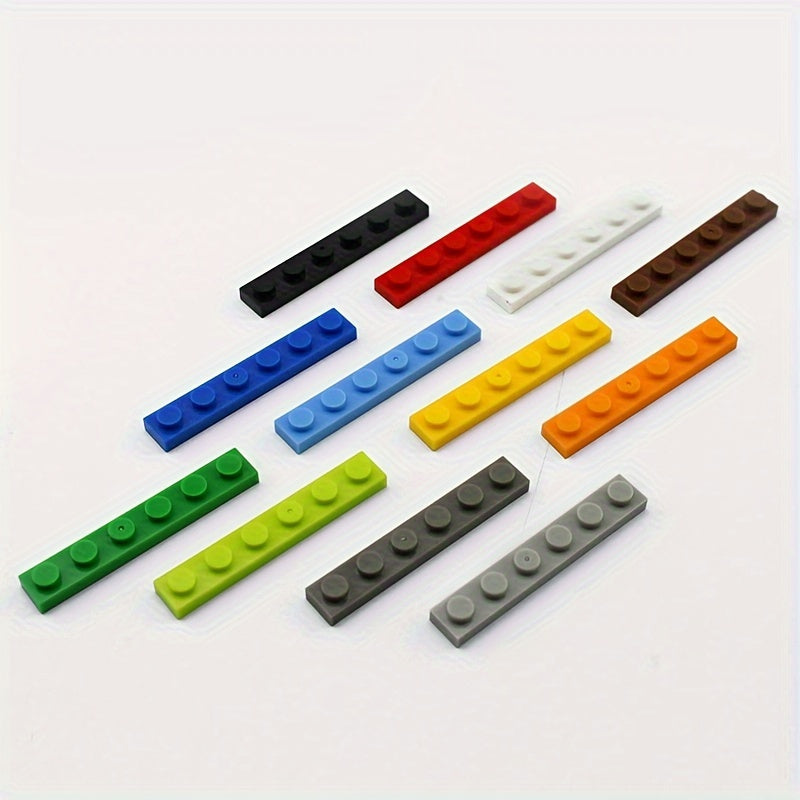 12pcs 1X6 Low Wall Bricks Character Christmas Architectural Scen
