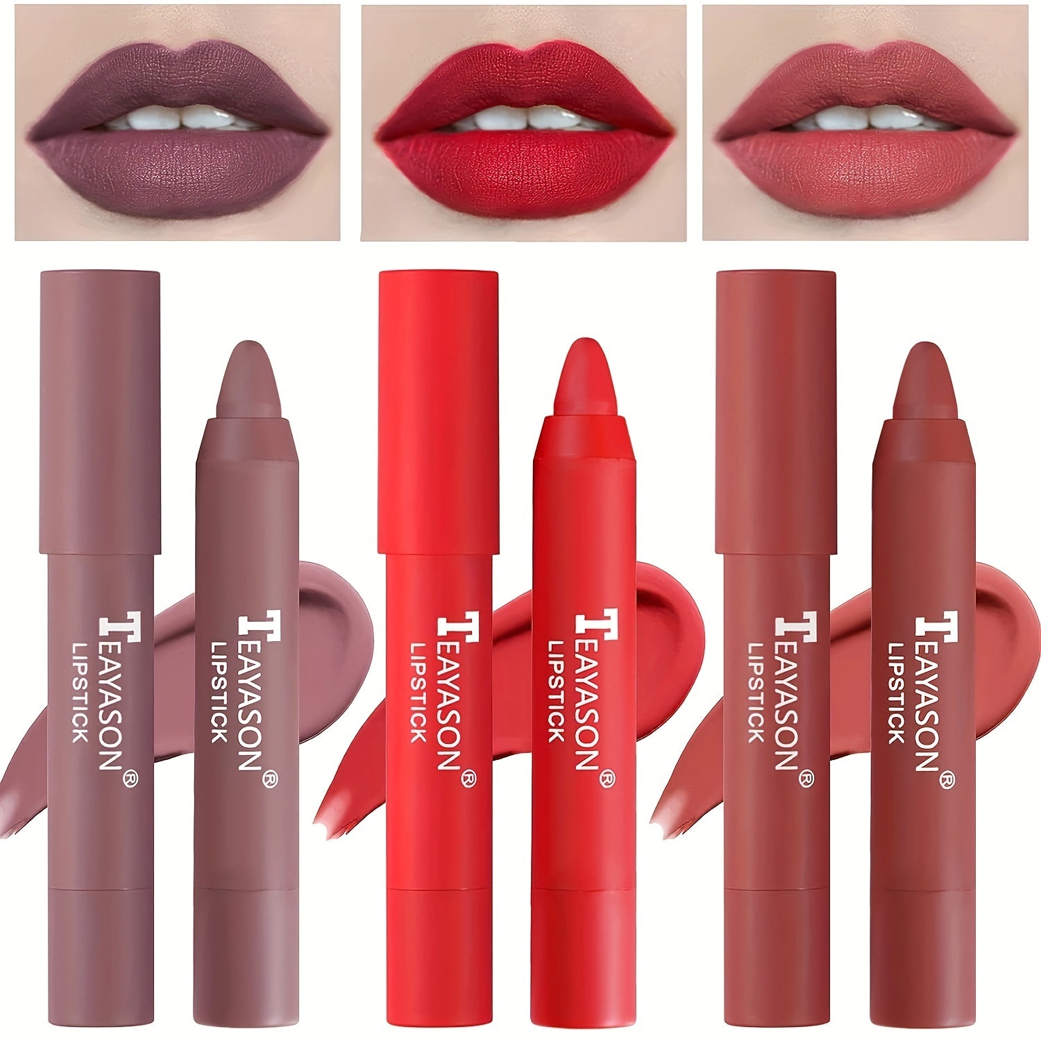 Sexy Matte Moisturizing Lipstick Pen Waterproof Long Lasting Lip Liner