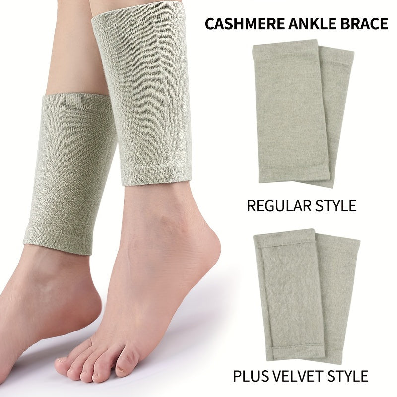 Cashmere Foot Guard Ankle Soft Elastic Breathable Warm Calf Socks Cover