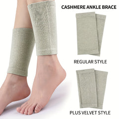 Cashmere Foot Guard Ankle Soft Elastic Breathable Warm Calf Socks Cover