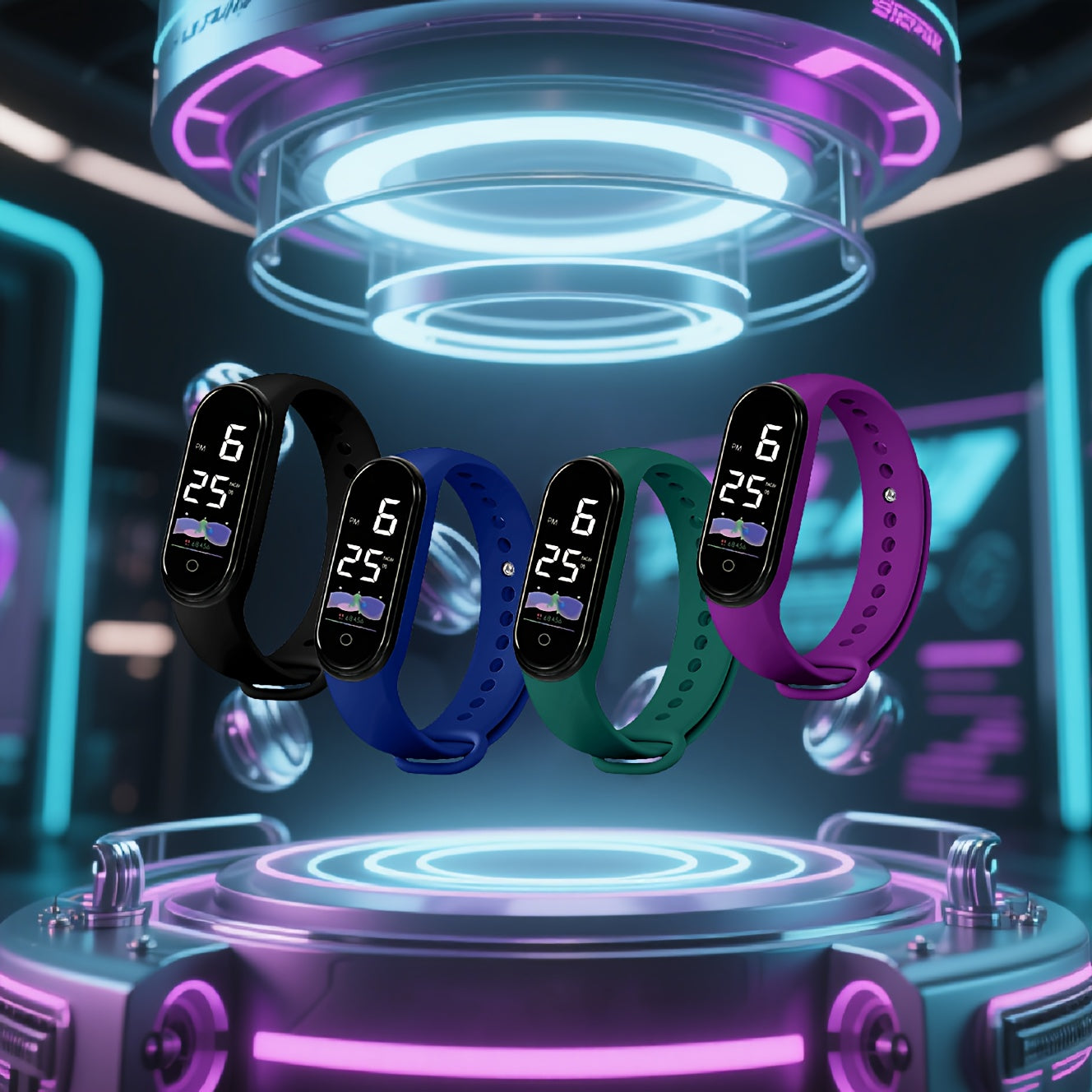 Youth Sports Digital Wristbands Watch
