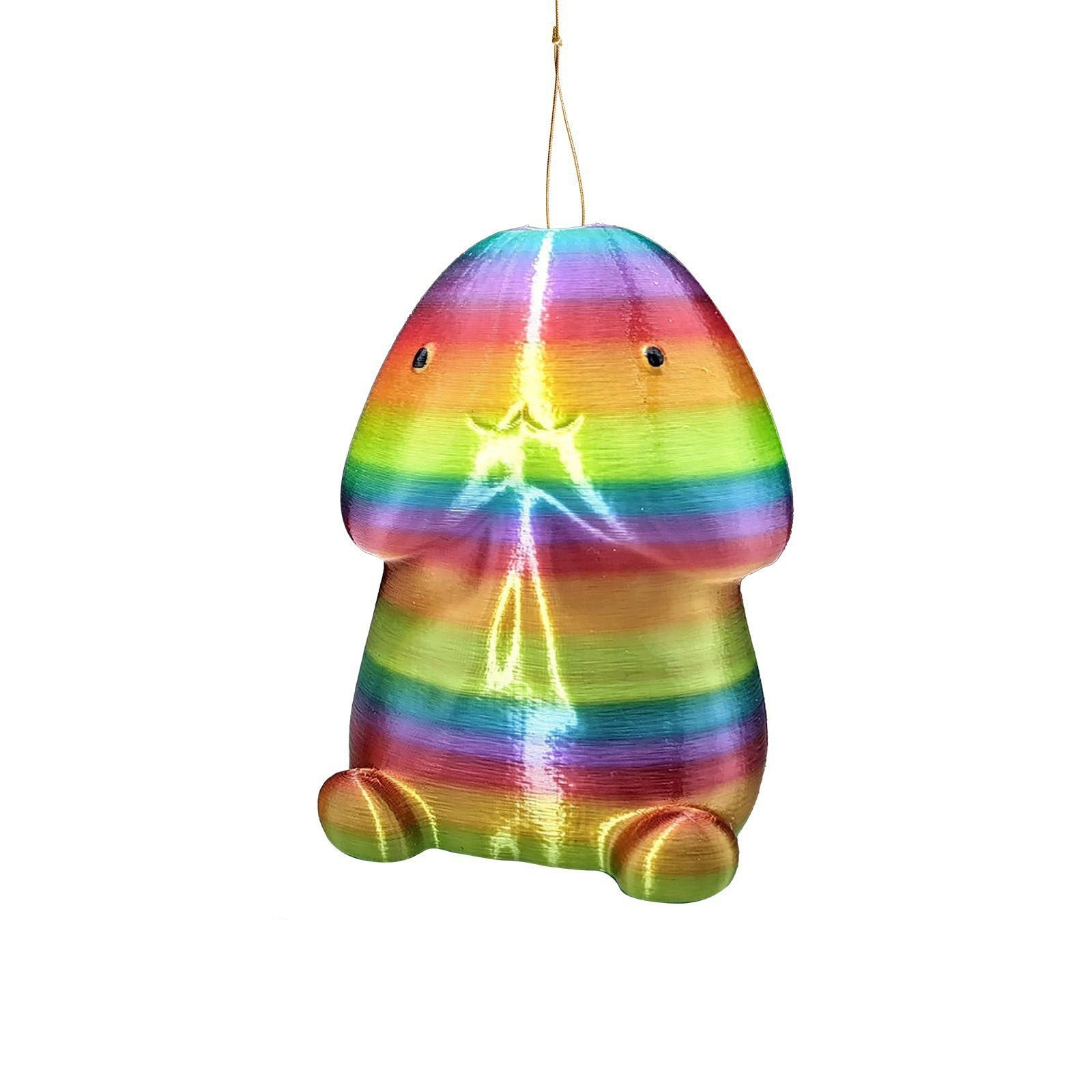 Creative Funny Acrylic Hanging Ornament for Car Rearview Mirror Decoration