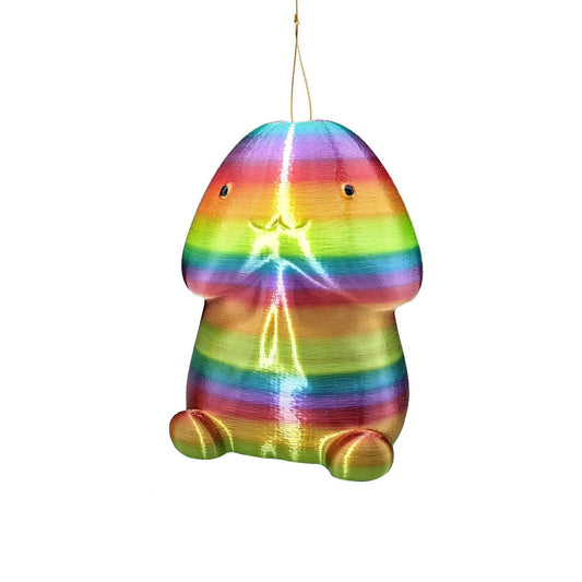 Creative Funny Acrylic Hanging Ornament for Car Rearview Mirror Decoration