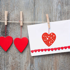 500pcs Love Heart Sticker Seal Labels for Craft Birthday Party Gift Packaging