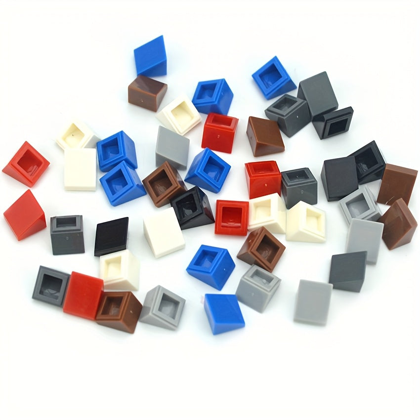 250pcs Bevel Bricks Smooth Surface Toy 54200 Compatible