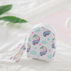 Unicorn Print Coin Purse Wallet for Kids Birthday