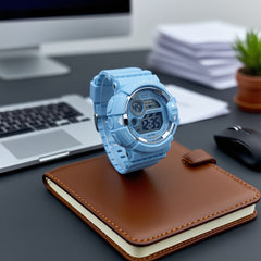 Kids Swimming Watch with Alarm Chronograph Dual Time Digital Analog Wristwatch